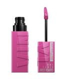 Maybelline New-York Superstay Vinyl Ink Pink liquid lipstick vinyl effect shiny permanent hold color: Edgy (165) 165 Edgy 4.2 ml - Buy Online on SooperMarket.com
