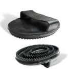 Rubber Liner Grooming Brush for Horses Dogs & Cats | Cleaning & Massage Tool for Pet Health & Well-Being - Buy Online on SooperMarket.com