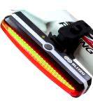 Blitzu Cyborg 168T USB Rechargeable Bike Tail Light - Bright Rear Cycling Safety Flashlight for Road and Mountain Bikes. Perfect for Helmets. Front Headlight and Back Set for Kids, Men, and Women - Buy Online on SooperMarket.com