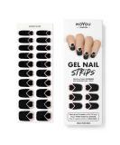 Moyou London Semi Cured Gel Nail Strips - Easy Apply & Remove, Salon-Quality Manicure at Home | Buy 3, Get 1 Free UV Lamp - Buy Online on SooperMarket.com