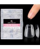 UNA GELLA Extra Short Coffin Nails 216pcs Pre-shape Extra Short Coffin Press on Nails Extra Short Coffin Gel Tips for Full Cover Acrylic Short Coffin Fake Nails False Nails For Nail Extension Home DIY Salon 12 Sizes Gelly Tips 216 Extra Short Coffin Tips - Buy Online on SooperMarket.com