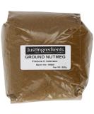JustIngredients Essentials Nutmeg Ground 500g - Premium Quality Spice - Buy Online on SooperMarket.com