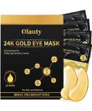 24K Gold Under Eye Patches (30 Pairs) - Collagen Gel Mask for Dark Circles Puffiness and Wrinkles - Nourishing Gift for Men & Women - Buy Online on SooperMarket.com