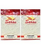 Saras Sugar Candy 300g (Pack of 2) | Pure and Sweet Delight | Versatile Sweetening | Hard Candies | Fondants - Buy Online on SooperMarket.com