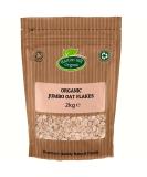 Organic Jumbo Oat Flakes 2kg by Hatton Hill Organic - Free UK Delivery - Buy Online on SooperMarket.com