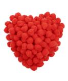 150 Pieces Pom Poms  1 Inch Red Craft Pom Poms  Christmas Fuzzy Pompom Puff Balls  Small Pom Pom Balls for DIY Arts  Crafts Projects  Christmas Home Decorations - Buy Online on SooperMarket.com