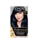 L'Oreal Paris Preference P11 Manhattan Cool Black Hair Dye - Long Lasting Permanent Colour - Buy Online on SooperMarket.com