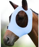 Harrison Howard Fly Mask for Horses - Comfortable Elastic UV Protection - Small Horse Size M (COB) - Ice Blue - Buy Online on SooperMarket.com