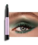 DELISOUL Cream Eyeshadow Matte & Shimmer Eye Brightener Stick - Waterproof, Long Lasting Neutral Green Show Shimmer - Eyeliner Pen & Glitter Pencil Crayon for Buildable Eye Makeup - Buy Online on SooperMarket.com