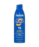 Coppertone Sport Sunscreen Spray  Broad Spectrum SPF 15 Water Resistant Spray Sunscreen  5.5 Oz - Buy Online on SooperMarket.com