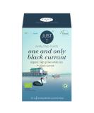 JUST T One and Only Black Currant Premium Pyramid Tea Bag (20 pcs) | Organic White Tea Combined with Black Currant | Biodegradable Premium Organic Tea Bags High-Grown Leaf Tea for All Tea Lovers One and Only Black Currant 20 Count (Pack of 1) - Buy Online on SooperMarket.com