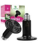 Repti Home 50W Ceramic Heat Radiator (2-Pack) | Optimal Heating for Reptiles Amphibians Pets & Livestock - Buy Online on SooperMarket.com