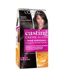 L'Or al Paris Coloration without ammonia and silicones nourishing intensive tinting with gloss reflex balm casting cr me gloss hair color No. 200 black brown (brown) 1 piece No. 200-black brown 1 piece (1 Pack) - Buy Online on SooperMarket.com