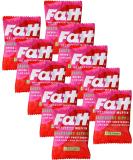 Fatt Ketogenic Raspberry Ripple Muffin - 10 x 40g Muffins - 2.7 g carbs - 100% Natural Low Carb Keto Snack with Super Fats - No added sweeteners - Low Carb Keto Snack with High Nutrition - Aka Fattbar Raspberry Ripple 10 Pack - Buy Online on SooperMarket.com