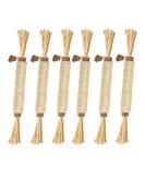 Nepfaivy Cat Toys for Indoor Cats - Silvervine Stick Cat Chew Toy 6 PCS Cat Nip Toy for Teeth Cleaning Natural Dental Catnip Sticks for Kittens - Buy Online on SooperMarket.com