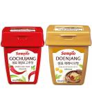Sempio Doenjang Soybean Paste 460g Bundled with Gochujang Classic 500g - Buy Online on SooperMarket.com