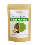 CENVEL Chai Matcha Green Tea Powder | Premium Grade | Use for Drinking Cooking Baking Smoothie | Increase Energy - Boost Metabolism - Improve Mental Focus | Vegan & Vegetarian Friendly (100g) - Buy Online on SooperMarket.com