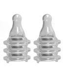 Avima Baby Silicone Nipples - Fast Flow, 6 Months+ - Set of 6 - Buy Online on SooperMarket.com