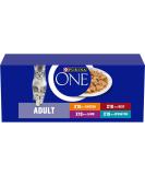 Purina ONE Adult Cat Mini Fillets in Gravy - 40x85g - Buy Online on SooperMarket.com
