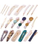 20Pcs Pearl Hair Clips -Fashion Pearls Hair Barrettes Sweet Artificial Macaron Acrylic Resin Barrettes Hairpins for Women Ladies and Girls Headwear Styling Tools Hair Accessories - Buy Online on SooperMarket.com