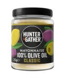 Hunter & Gather Olive Oil Mayonnaise 250g | Made with Olive Oil & British Free Range Egg Yolk | Paleo Keto Sugar and Gluten Free Olive Oil Mayo Classic 250 g (Pack of 1) - Buy Online on SooperMarket.com