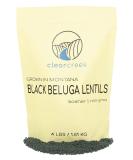 Lentils | Black Beluga | 4 lb Resealable Bag | Non-GMO | Kosher | Vegan | Non-Irradiated 4 Pound (Pack of 1) - Buy Online on SooperMarket.com