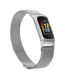 KOREDA Stainless Steel Mesh Loop Band for Fitbit Charge 5 - Silver - Buy Online on SooperMarket.com