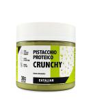 Eatalian by amz Better Protein Pistachi cream crunchy 200 gr string cream with pistachio granules sweet taste ideal on bread for filling sweets ice cream cake made in Italy protein crunchy - Buy Online on SooperMarket.com