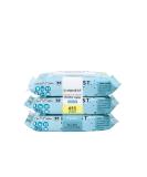 The Honest Company Sanitizing Alcohol Wipes | Kills 99% of Germs, Made With Aloe | Unscented, 150 Count (3 Packs of 50) Unscented  150 Count (3 Packs of 50) - Buy Online on SooperMarket.com