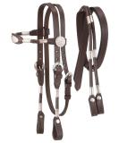 Tough 1 Miniature Poco Headstall with Reins Dark Oil - Buy Online on SooperMarket.com