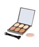 Jerome Alexander Magic Minerals Contour Palette - Complete Contour Makeup Kit with Concealer, Foundation, Highlighter, Brush & Sponge - Buy Online on SooperMarket.com