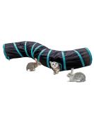 Baguuaray Cat Tunnel Collapsible 2 Way Interactive Pet Play Toy for Indoor Outdoor - Ideal for Puppy, Kitten, Rabbits, Guinea Pig - Buy Online on SooperMarket.com