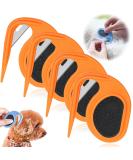 Yeahboom 4-Piece Pet Knotting Comb Set | De-Filter Knife for Cats & Dogs | Steel Blade | Perfect for Removing Mats & Tangles - Buy Online on SooperMarket.com