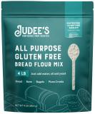 Judee's Gluten Free Bread Flour Mix 4 lb - Versatile Mix for Homemade Bread, Pizza, Bagels & More - Baking and Cooking Essential - 4 Pound Pack - Buy Online on SooperMarket.com