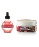 Cuccio Full Hand Treatment: Cuticle Oil & Moisturizing Body Cream (Pomegranate & Fig) - 2.5 Oz & 8 Oz | Shop Internationally - Buy Online on SooperMarket.com
