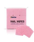 BLUERISE 1000Pcs Pink Nail Polish Remover Pads - Lint Free Nail Wipes for Eyelash Extension Glue Cleaning - Soft & Absorbable - 1000 Count - Buy Online on SooperMarket.com