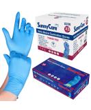 1000Pcs SunnyCare 8200 Blue Nitrile Medical Exam Gloves Powder Free Chemo-Rated (Non Vinyl Latex) 100/box;10boxes/case Size: X-Small - Buy Online on SooperMarket.com
