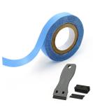 EHDIS Double Sided Hair Extension Tape 10mm x 3 yards with Plastic Scraper - Ideal for Hair Extensions, Lace Wigs, Toupees, and Hair Wefts - Buy Online on SooperMarket.com