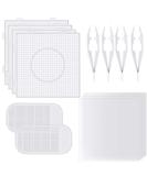 Sc0nni 5mm Fuse Bead Board Set with Sticky Mat - Square Pegboards for Kids DIY Craft Beads - Buy Online on SooperMarket.com