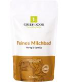 Greenendoor Milk Bath Chamomile Honey 200g | Natural Skin Nourishing Bathing Milk | Biodegradable Relaxation for Women Children & Men - Perfect Swimming Gifts - Buy Online on SooperMarket.com