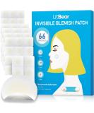 LitBear Pimple Patches | Invisible Hydrocolloid Acne Treatment | 66 Assorted Salicylic Acid Spot Covers for Whiteheads & Cystic Acne - Buy Online on SooperMarket.com