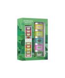 Kusmi Tea Gift Set | Organic Green Tea Assortment - 5 Metal Tins (25g Each) with Infuser | Green Jasmine Ginger-Lemon Imperial Label Green Rose & Mint - Perfect for Tea Lovers - Buy Online on SooperMarket.com
