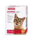Beaphar | WORMclear Tablets for Cats | Kills All Common UK Intestinal Worms (Roundworms & Tapeworms) | Vet Strength Treatment | Meat-Flavoured | 2 Tablets (Pack of 1) 2 Tablets (Pack of 1) Single - Buy Online on SooperMarket.com