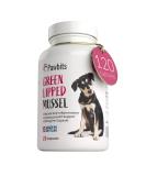 Pawbits 120 Green Lipped Mussel For Dogs 500mg Hip & Joint Support Powder Capsules (Not Tablets) for Dogs - Containing Premium New Zealand Mussel Natural Dog Joint Supplements UK MADE - Buy Online on SooperMarket.com