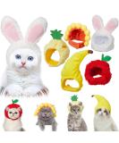 Weewooday 5 Pieces Cat Hat Cat Costume Bunny Hat with Ears Funny Banana Pineapple Cat Hat for Cats and Small Dogs Kitten Puppy Party Costume Accessory Headwear(Cute Style) - Buy Online on SooperMarket.com