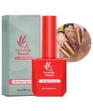 Lavender Violets 15ml Gel Nail Polish UV LED Soak Off Nail Lamp Curing Manicure Pedicure Larger Content Salon Quality No Wipe Top Coat A102 - Buy Online on SooperMarket.com