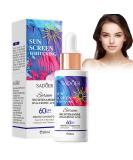 Face Serum SPF 60+ | Invisible Daily Sunscreen with Hyaluronic Acid & Niacinamide | Lightweight 24h Moisturizing Protection for Women - Buy Online on SooperMarket.com
