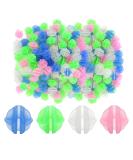Nanaborn Bike Spoke Beads Glow in The Dark That Make Noise- Plastic Round Multicolor Luminous for Kids Bicycle Wheel Decorations (216PCS) - Buy Online on SooperMarket.com