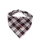 Shop Lionet Paws Black Checked Dog Bandana - Stylish Headscarf for Small Medium & Large Dogs (1-Pack) - Buy Online on SooperMarket.com
