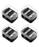 4 Pcs Eyeliner Sharpener Lip Liner Sharpener 2 Holes Dual Eye Pencil Sharpener Eyebrow Pencil Sharpener for Eyebrow Pencil Eye Pencil Eye Liner Lip Line Brow Pencil - Buy Online on SooperMarket.com